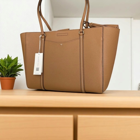 Tory Burch Thea Tote Tan - Picture 3 of 7